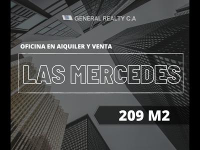 Oficina en Venta y/o Alquiler Las Mercedes 209 M2, 209 mt2