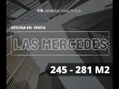 Oficina en Venta Las Mercedes 245 M2 Techada - 281 M2 Terraza, 245 mt2
