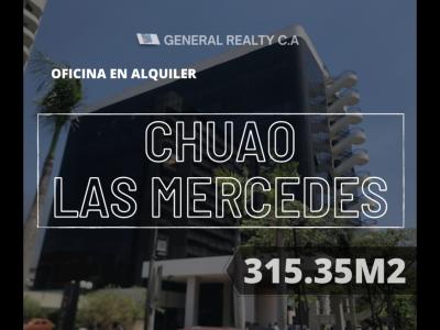 Oficina en alquiler Chuao-Las mercedes  315M2 , 315 mt2
