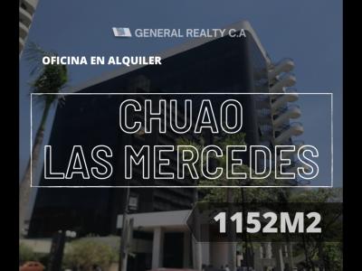 Oficina En Alquiler Chuao-las Mercedes 1152 M2, 1152 mt2