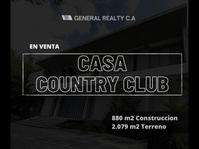 Casa Country Club en Venta y Alquiler 880 m2, 880 mt2, 8 habitaciones