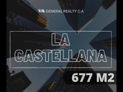  677m2 Oficina en Alquiler Amoblada/ La Castellana, 677 mt2, 1 habitaciones
