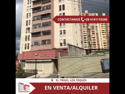 Apartamento en Venta-Alquiler, El Trigo, Los Teques., 83 mt2, 3 habitaciones